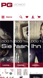 Mobile Screenshot of pg-versand.de